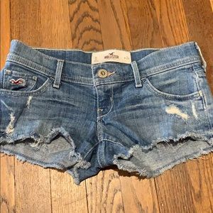 Hollister cutoff denim shorts